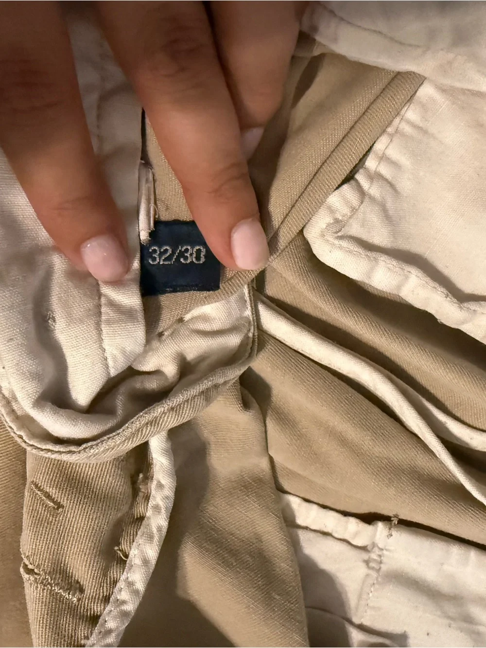 Vintage Polo by Ralph Lauren Men's Tan Chino Pants - Picture 6 of 7